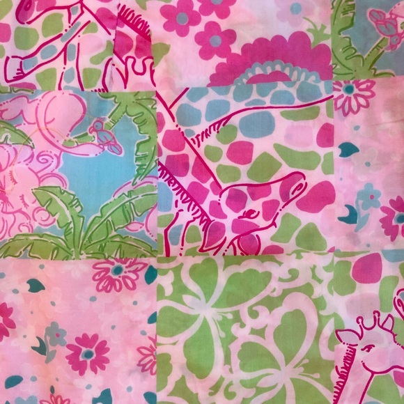 Lilly Pulitzer Pink & Blue Skort - Size 2 - Picture 2 of 4